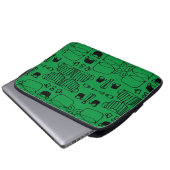 Big Tea serie Laptop Sleeve (Voorkant onderkant)