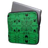Big Tea serie Laptop Sleeve (Voorkant Links)