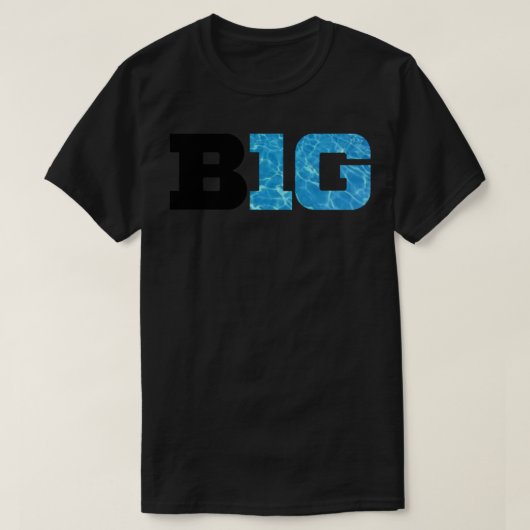 BIG TEN Conference Light Logo  Sticker T-shirt (Design voorkant)