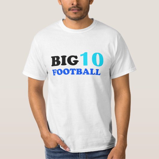 Big Ten Football T-Shirt (Voorkant)