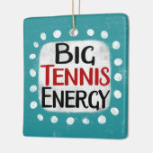 Big Tennis Energy Ornament (Links)