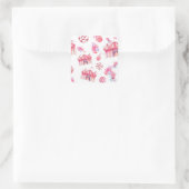 Big Tent Sweets Vierkante Sticker (Tas)