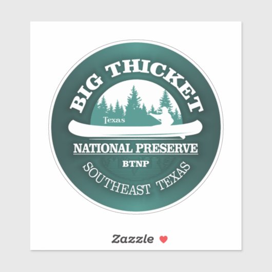 Big Thicket National Preserve Sticker (Vel)