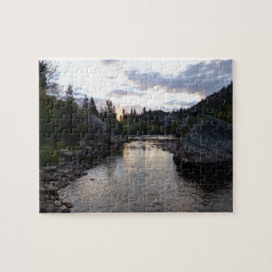 Big Thompson River op Sunrise Legpuzzel