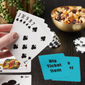 Big Ticket-object Pokerkaarten (Insitu)