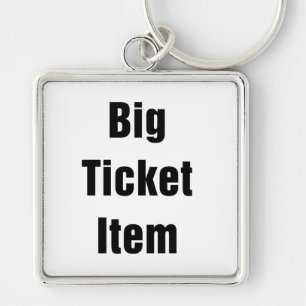 Big Ticket-object Sleutelhanger