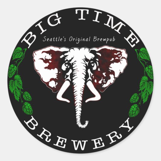 Big Time Brewery sticker (Voorkant)