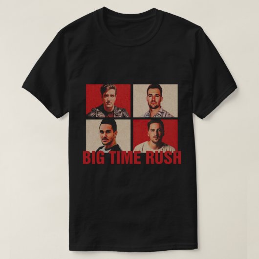 Big Time Rush (12) T-shirt (Design voorkant)