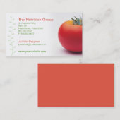 Big Tomato Nutritionist Visitekaartje (Voorkant / Achterkant)