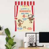 Big Top Circus Poster (Thuiskantoor)