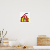 Big Top Circus Tent Poster (Keuken)