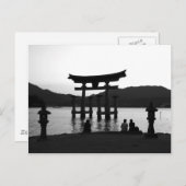 Big Torii op Sunset Briefkaart (Voorkant / Achterkant)