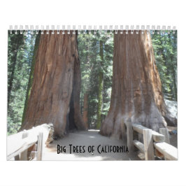 Big Trees van Californië Kalender
