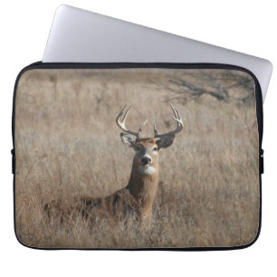 Big Trophy Buck Deer Camo 13-inch laptophoes Laptop Sleeve