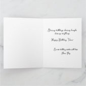 Big Twin Mugs & Memories Birthday Occasion Card Kaart (Binnen)