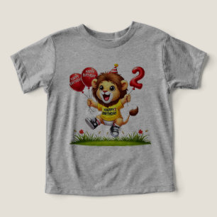 Big Two Celebration : Lion avec ballons