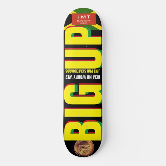 BIG UP 8 1/4" Skateboard Deck (Voorkant)