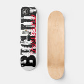 BIG UP UP YOUR Skateboard (Recto)