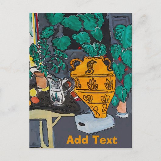 Big Vase Briefkaart (Voorkant)