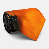 Big Viola Stropdas (Opgerold)