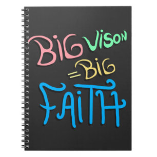 Big Vision Big Faith Notitieboek
