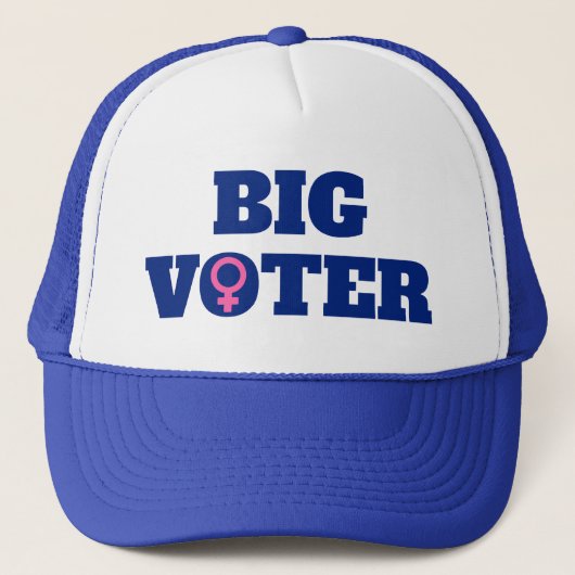 Big Voter™ Trucker Hoed Pet (Voorkant)