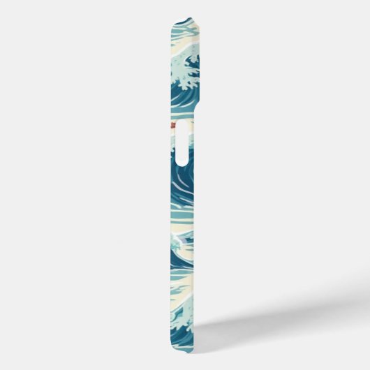 Big Wave Case-Mate iPhone Case (Achterkant / Rechts)