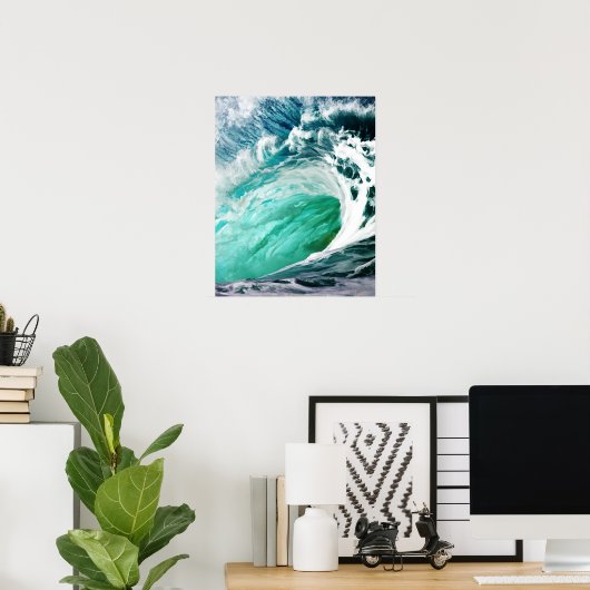 Big Wave houdt op Rolling Poster (Thuiskantoor)