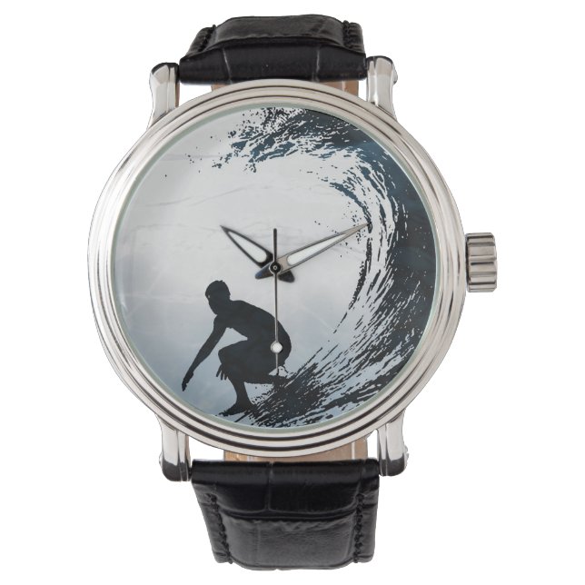 Big Wave Surfer Horloge (Voorkant)