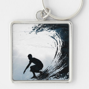 Big Wave Surfer Sleutelhanger