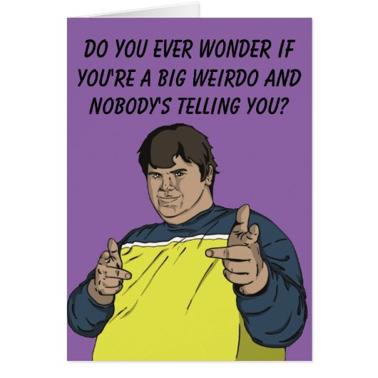 Big Weirdo Toutes les occasions (Devant)