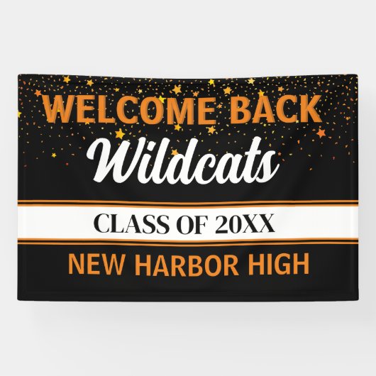 Big Welcome Back Class Reunion Bannière (Horizontal)