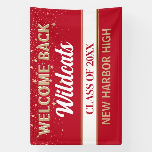 Big Welcome Back Class Reunion Bannière (Verticale)