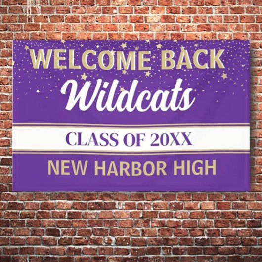 Big Welcome Back Class Reunion Bannière