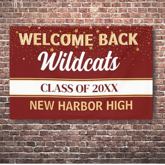Big Welcome Back Class Reunion Bannière
