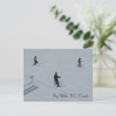 Big White, B.C. Canada Briefkaart (Staand voorkant)