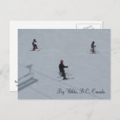 Big White, BC Canada Briefkaart (Voorkant / Achterkant)