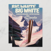 Big White British Columbia Canada ski. (Voorkant / Achterkant)