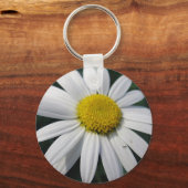 Big White Daisy Sleutelhanger (Voorkant)