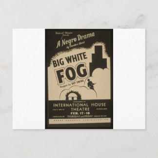 Big White Fog Briefkaart