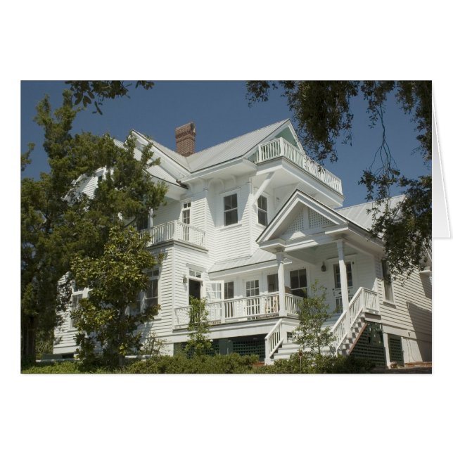 Big White House Card (Voorkant Horizontaal)