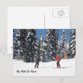 Big White Ski Resort Briefkaart (Voorkant / Achterkant)