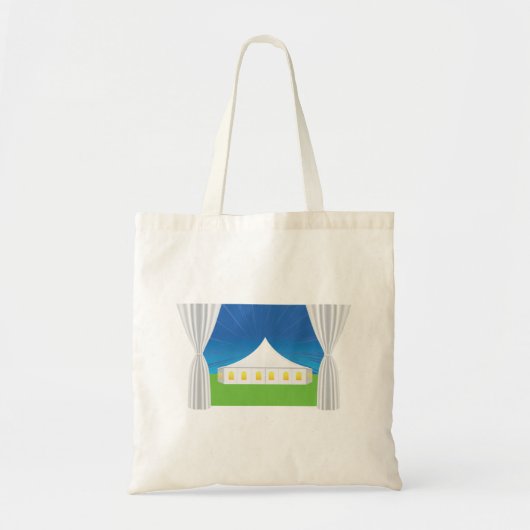 Big White Tent Canvas tas (Voorkant)