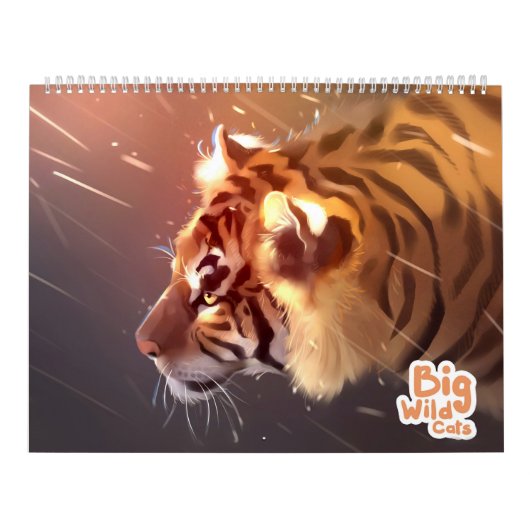 Big Wild Cats - Calendrier 2019 (Protection)