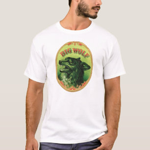 Big Wolf Cigar Label T-shirt