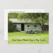 Big Yard - Carte de changement d'adresse (Devant / Derrière)