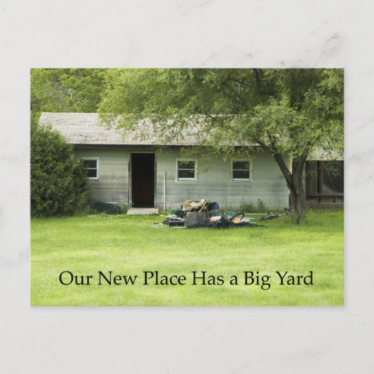 Big Yard - Carte de changement d'adresse (Devant)