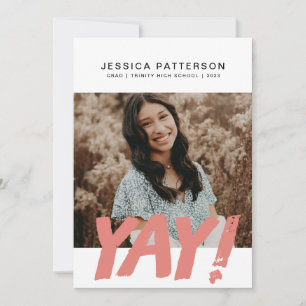 Big YAY Afstuderen Aankondiging