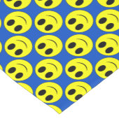 Big Yellow Allover Blue-Table Runner Korte Tafelloper (Hoek)