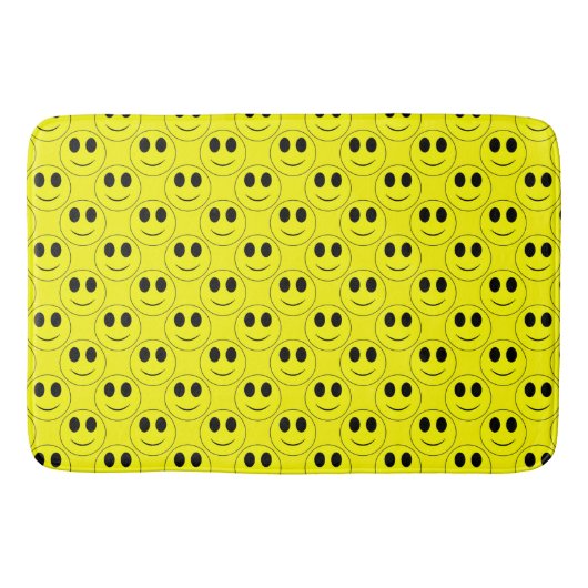 Big Yellow Allover-Large Bath Mat (Voorkant)